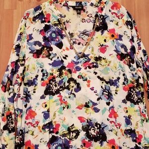 Nicole by Nicole Miller Floral Tunic